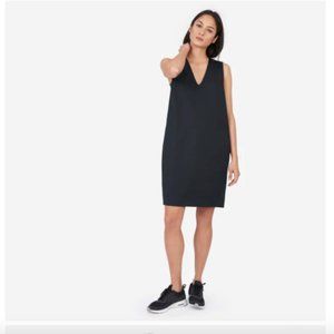 Everlane Cotton Poplin V-Neck Tank Dress